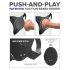 Body Dock G-punct Pro - lenjerie cu radio încorporat (negru)