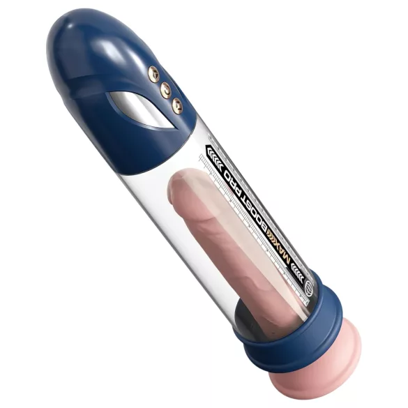 Pipedream - Pump Worx - pompă automatizată pentru penis (albastră)