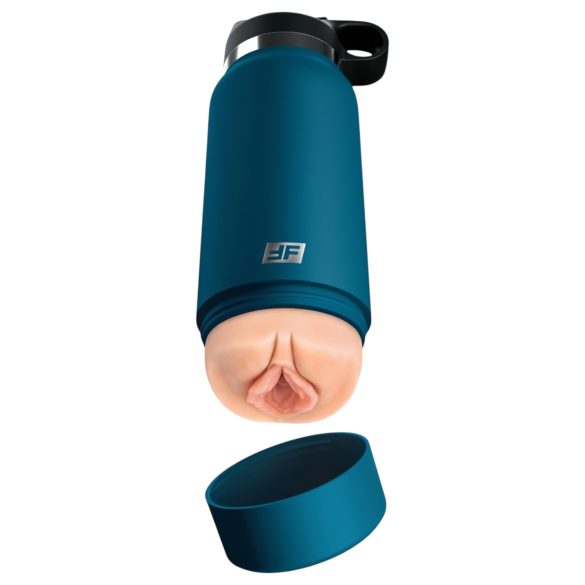 Stimulator intim portabil - plăcere la îndemână (albastru-natural)