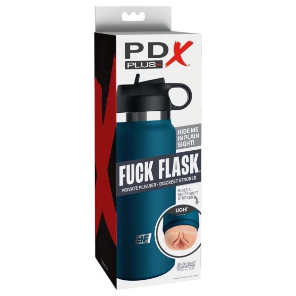 Fuck Flask Private Pleaser - masturbator bărbați - vagin realist în sticlă