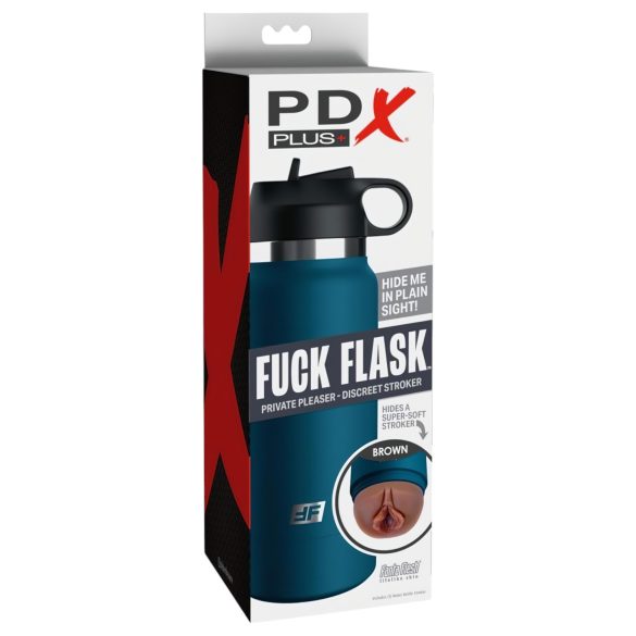 Fuck Flask Private Pleaser - masturbator masculin în sticlă