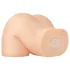 PDX Elite - masturbator 2în1 cu vibrații - culoare naturală