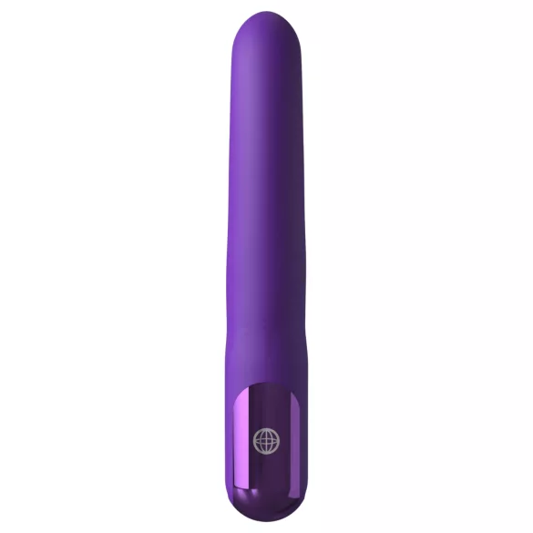 Fantasy For Her - vibrator împingător 2 în 1 și stimulent clitoridian (mov)