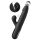 Fetish - Vibrator cu 3 motoare pentru impulsuri (negru)