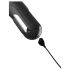 Fetish - Vibrator cu 3 motoare pentru impulsuri (negru)