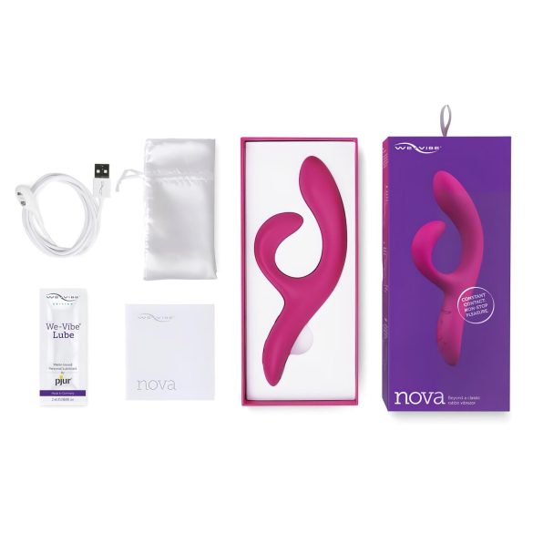 We-Vibe Nova 2 - vibrator rabbit - stimulare clitoris - mov