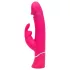 Happyrabbit Dual Density - vibrator impermeabil cu braț pentru clitoris (roz)