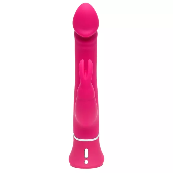 Happyrabbit Dual Density - vibrator impermeabil cu braț pentru clitoris (roz)