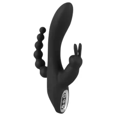   SMILE Triple - vibratoare triple reîncărcabil, waterproof, negru