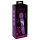 Javida - vibrator masaj 2în1 cu perle - silicon mov