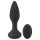 ANOS - vibrator anal cu bile rotative - negru