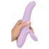 SMILE Thrusting - vibrator rotativ și oscilant cu braț clitoridian (mov)