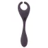 Couples Choice - vibrator dublu cu telecomandă, reîncărcabil - mov