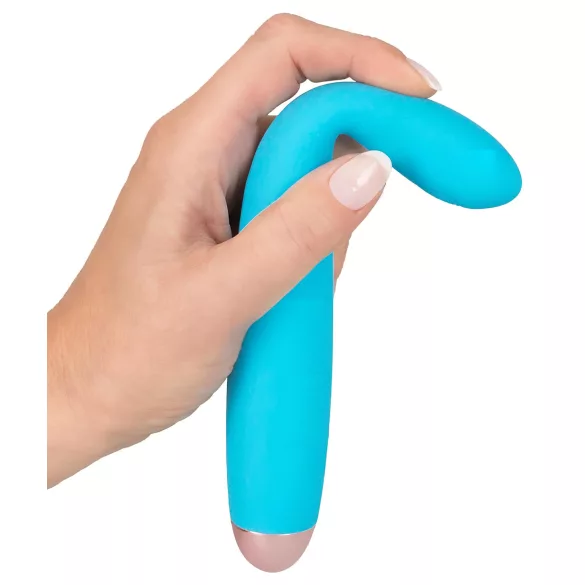 Cuties Mini - vibrator pentru punctul G reîncărcabil, rezistent la apă, turcoaz