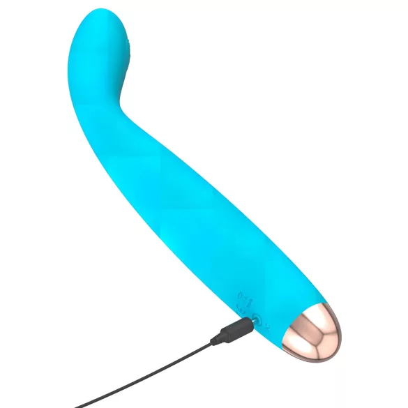 Cuties Mini - vibrator pentru punctul G reîncărcabil, rezistent la apă, turcoaz