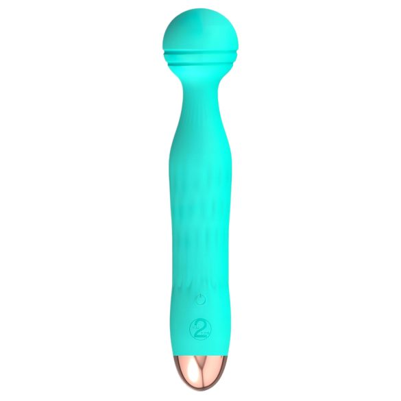 Cuties Mini Wand - reîncărcabil, rezistent la apă, vibrator pentru masaj (verde)