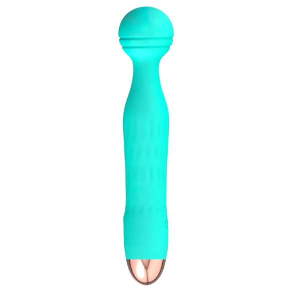 Cuties Mini Wand - reîncărcabil, rezistent la apă, vibrator pentru masaj (verde)