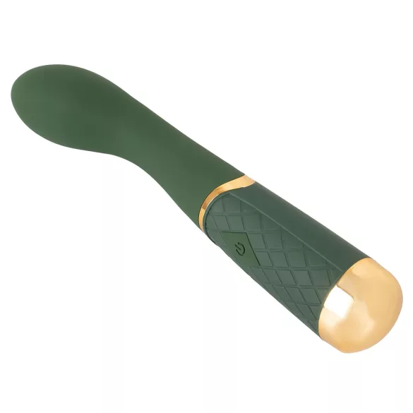 Emerald Love - vibrator pentru punctul G, reîncărcabil, impermeabil - verde