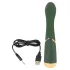 Emerald Love - vibrator pentru punctul G, reîncărcabil, impermeabil - verde