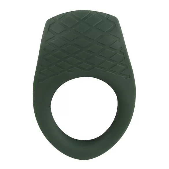 Emerald Love - inel vibrator rezistent la apă, reîncărcabil - verde