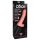 King Cock Plus 6,5 - vibrator realist cu testicule - silicon bej
