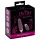 Javida Shaking Love - ou vibrator cu telecomandă - funcție de împingere - mov