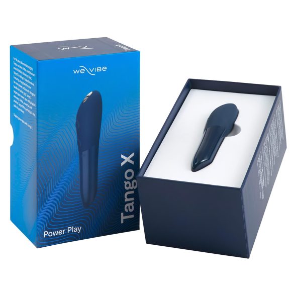 We-Vibe Tango X - vibrator tip bullet rezistent la apă - albastru
