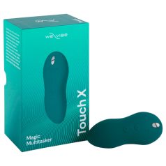   We-Vibe Touch X - vibrator clitoridian verde, reîncărcabil și impermeabil