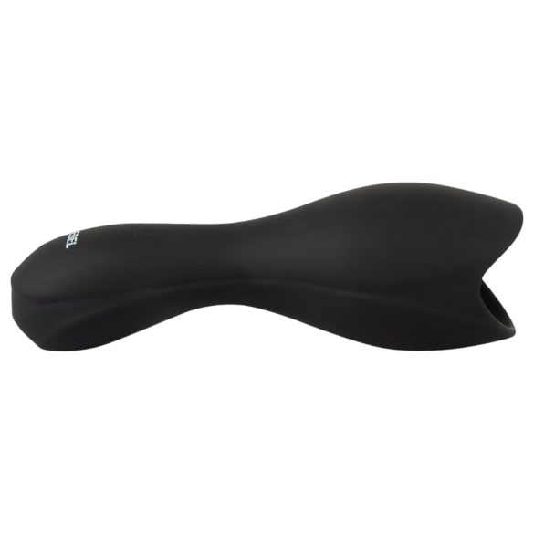 Rebel - vibrator gland cu dilatator - negru