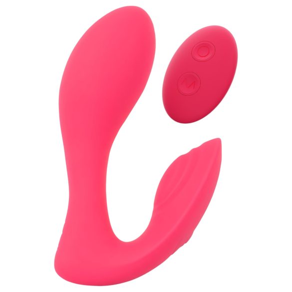 SMILE Chiloți - vibrator 2în1 cu radio și acumulator (roz)