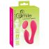 SMILE Chiloți - vibrator 2în1 cu radio și acumulator (roz)