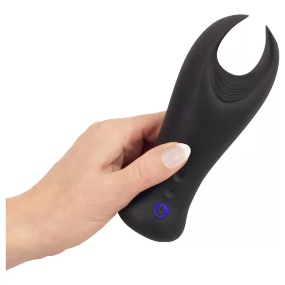 Rebel - masturbator vibrant gland penian - silicon negru