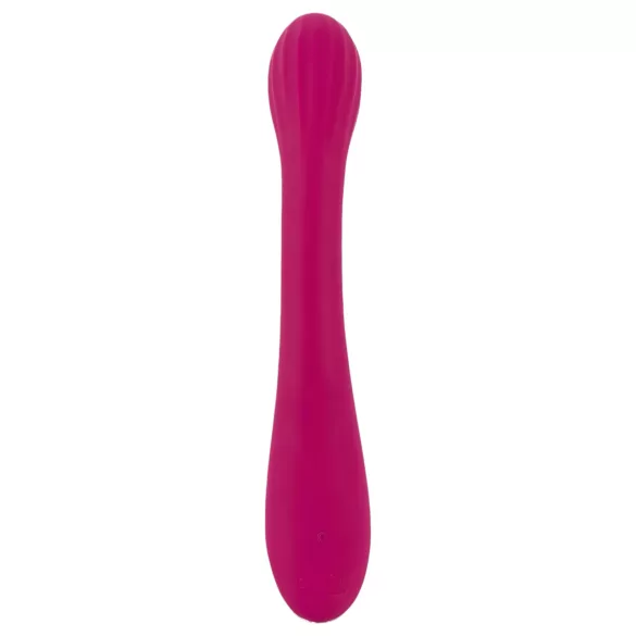 SMILE G-spot - vibrator G-punct cu nervuri reîncărcabil - mov