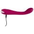 SMILE G-spot - vibrator reîncărcabil cu nervuri pentru punctul G (mov)