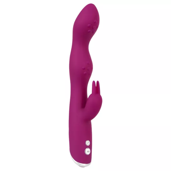 SMILE - vibrator flexibil cu braț pentru clitoris și punctul G - mov