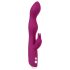 SMILE - vibrator flexibil cu braț pentru punctul G și clitoris (mov)