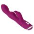 SMILE - vibrator flexibil cu braț pentru punctul G și clitoris (mov)