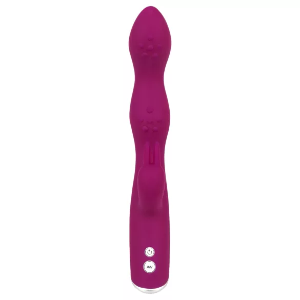 SMILE - vibrator flexibil cu braț pentru clitoris și punctul G - mov