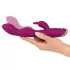 SMILE - vibrator flexibil cu braț pentru clitoris și punctul G - mov