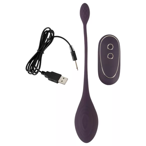 You2Toys - ou vibrator wireless cu telecomandă - reîncărcabil, mov