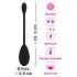 You2Toys RC Love Ball - ou vibrator cu telecomandă și baterie (mov)