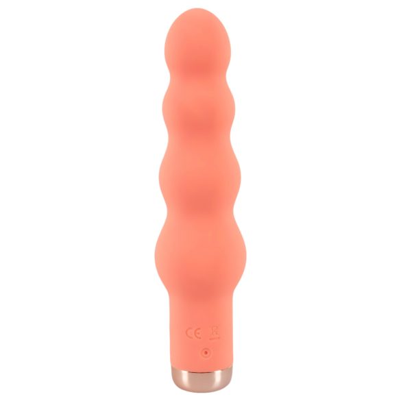 You2Toys - mini vibrator cu bile - silicon, portocaliu