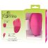 SMILE Thumping Touch - vibrator cu pulsații, reîncărcabil pentru clitoris (roz)