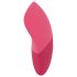 SMILE Thumping Touch - vibrator cu pulsații, reîncărcabil pentru clitoris (roz)