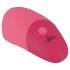 SMILE Thumping Touch - vibrator cu pulsații, reîncărcabil pentru clitoris (roz)