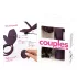 Couples Choice - inel pentru penis vibrații wireless - lila - reîncărcabil