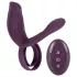 Couples Choice - inel pentru penis vibrații wireless - lila - reîncărcabil