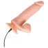 Nature Skin - Vibrator cu telecomandă (natur)