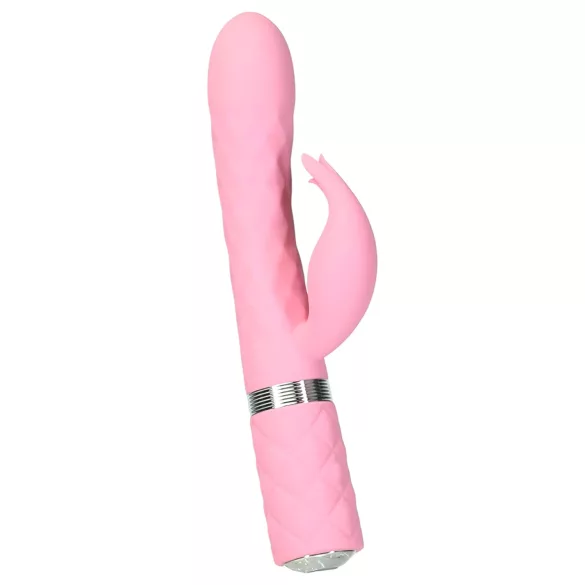 Pillow Talk Lively - vibrator cu braț clitoris, roz, reîncărcabil