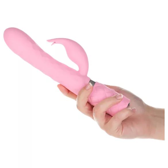 Pillow Talk Lively - vibrator cu braț clitoris, roz, reîncărcabil